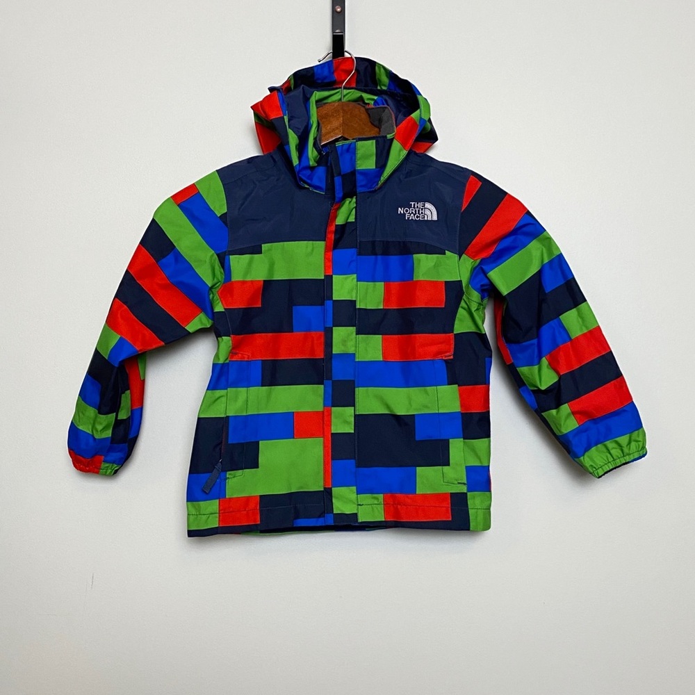 Boys size 5 Northface rain jacket.